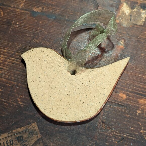 2 clay bird Xmas ornaments - Picture 6 of 6